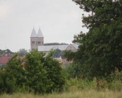Viborg Domkirke set fra Søndersø siden Viborg Domkirke set fra Søndersø siden