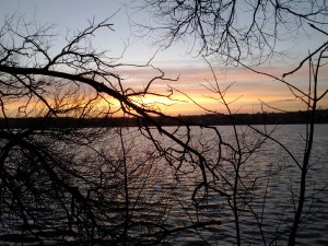 Solnedgang ved Nørresø