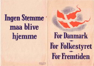 Det er vigtigt at stemme i Danmark..