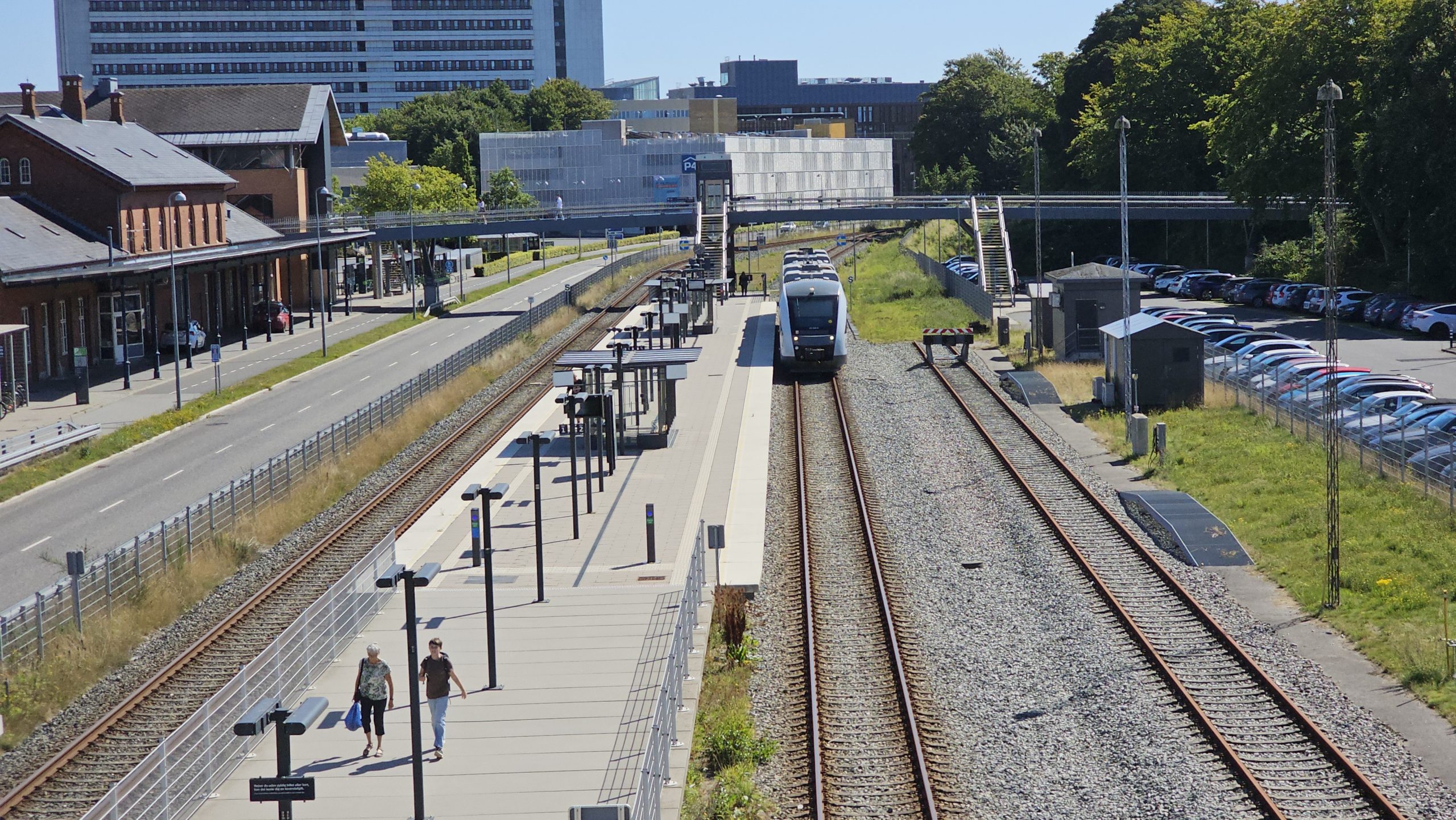tog, banegård, viborg, dsb, gocollective,pendler